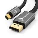 Kábel Mini DisplayPort DP 2.0 8K 4K 240Hz 1,5M