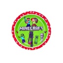 Minecraft papierové taniere 95441 - 23 cm - 8 ks.