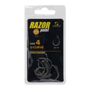 Háčiky Carp Spirit V-Curve Barbless šedé ACS350096