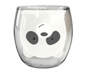 SKLO MEDVEĎ PANDA DVOJSKLO 260 ML