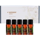 PRÍRODNÉ ESENCIÁLNE OLEJE 100% WESSPER 5x10ml