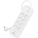 Belkin - Prepäťová ochrana 900J, 8x AC EU / 1x USB-C PD / 1x USB-A