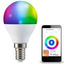 LED žiarovka SMART 5,5W 470lm WW-CW+RGB Wi-Fi TUYA