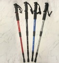 Palice na nordic walking, trekingové farby 65-135 cm