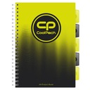 COOLPACK GRADIENT CIRCLE NOTEBOOK A4/100K CITRÓN