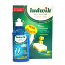 LUDWIK All in one Tablety do umývačky riadu 90 kusov + Leštidlo 300 ml