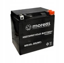 Moretti AGM (Gélová) batéria MB30L-BS 12V 30Ah