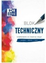 Technický blok A4/10K 250G biely 20 dielov Oxford