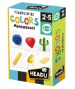 HLAVNÉ KARTY FICHES COLORS MONTESSORI 2-5 ROKOV