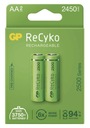 Batérie GP ReCyko AA 2450mAh 2 ks.