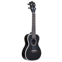 KONCERT UKULELE UKU-701C BLACK MATT II GAT + DOPLNKY