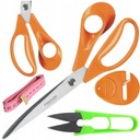 FISKARS CLASSIC NOŽNICE UNIVERZÁLNE 25CM + REPRODUKTOR + KLIPY + ROZMER