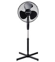 Stojanový ventilátor čierny 41cm 45W