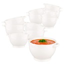 Bujónové misy set porcelánových misiek Altom Design Regular 430 ml 12 ks