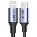 UGREEN SILNÝ BLESKOVÝ KÁBEL USB-C 1,5M