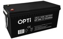 AGM OPTI BATÉRIA PRE CCTV ALARMY 200Ah 12V