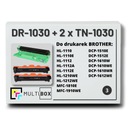 NOVÝ 2x TN1030 toner + DR1030 valec pre Brother DCP-1612W DCP-1610W DCP-1512