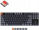 KEYCHRON K1SE Bezdrôtová RGB mechanická klávesnica K1SE-B1, červený spínač