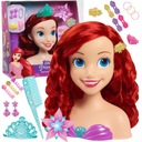 STYLINGOVÁ HLAVA PRE BÁBIKU ARIEL DISNEY + STYLINGOVÉ KLIPY