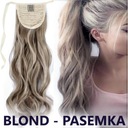 Predĺženie do chvosta CURLY HAIR EXTENSIONS predĺženie do chvosta BLONDE HIGHLIGHTS BALLEYAGE