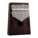 HLURU KHG-BROWN KALIMBA 17-TON HNEDÁ