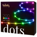 Twinkly Dots 200 LED RGB LED reťaz 10 m