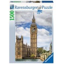 Ravensburger, Puzzle 1500: Big Ben s mačkou (16009)