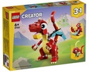 Sada STAVEBNÝCH TEHEL LEGO BLOCKS Creator Red Dragon Great