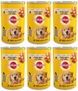 Pedigree Adult Jelly Chicken 6 x 400 g