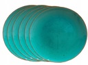 Sada 6 ks plytkých tanierov 27cm Marine 6630L Turquoise