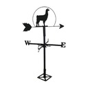 Weathervane Weathervane Black Alpaca Retro Farm