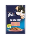 Purina Felix losos v želé 10x85g.