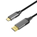 Kábel USB-C na DisplayPort 1.2 UHD 4K 60Hz 1.8M