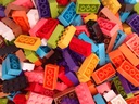 Lego Brick 2x4 Brick Brick Mix Color Classic 100 ks