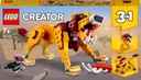 LEGO Creator 3 v 1 31112 Divoký lev