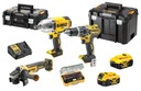 DEWALT COMBO SADA DCD796P2 +DCG405 +DCF899 +BITS