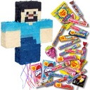 Minecraft narodeninová piñata so sladkosťami do 1 kg