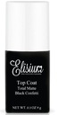 ELISIUM TOP COAT TOTAL MATT BLACK KONFETTI MATTE