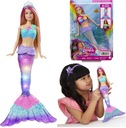 Bábika Barbie Dreamtopia Mermaid Blikajúce svetielka Malibu HDJ36