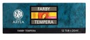 Temperové farby 12 farieb 20ml ASTRA