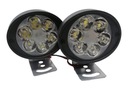 Sada 2x halogénovej LED pracovnej lampy 10W 10-30V