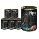 Sada Piper Animals senior s baránkom 24x400 g