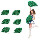 6 X TANEČNÉ POMPOMY CHEERLEADER ZELENÉ