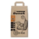 SUPER BENEK Corn Cat - kukuričná podstielka pre mačky 14l