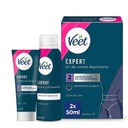 VEET Expert Set na depiláciu intímnych partií bambuckým MASLO 2x50ml