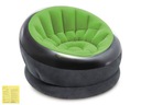 Moderné nafukovacie kreslo Pouffe Matrac Intex 68582 Green