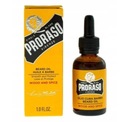 PRORASO Žltý taliansky olej na bradu WOOD & SPICE 30ml