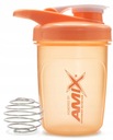 AMIX SHAKER KULTURISTICKÝ šejker s loptičkou 300 ml oranž.