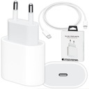 RÝCHLA NABÍJAČKA PRE IPHONE CUB 20W + KÁBEL 1M TYP C USB-C - OSVETLENIE