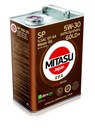 MITASU GOLD PLUS SP 5W-30 ILSAC GF-6A MJ-P01 4L